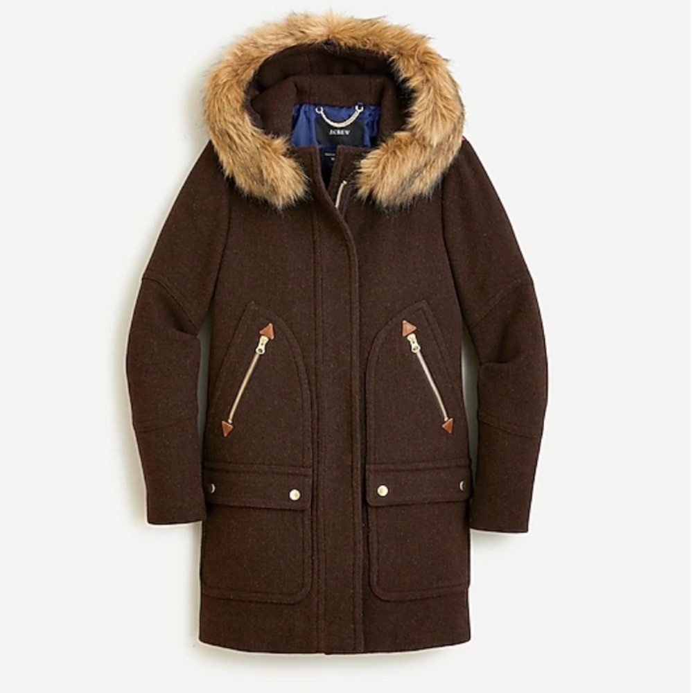 J Crew Chateau Parka - 4 Tall